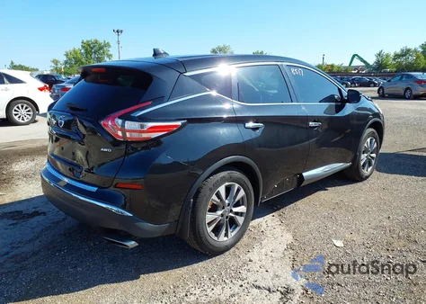 2016 Nissan Murano S из США, поврежденный, VIN 5N1AZ2MH6GN159037